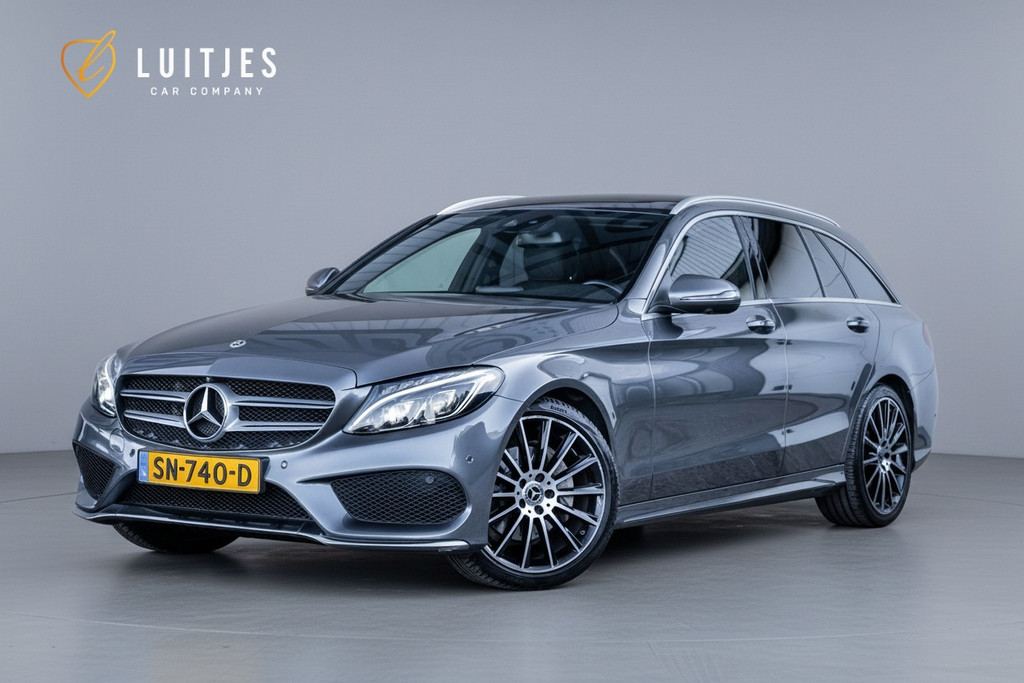 Mercedes-Benz C-Klasse Estate 180 AMG Sport I Pano I Burmester I Leder I 360° I Stoelmemo I NL-auto I 1e-eig. 51917980-0.jpg | Luitjes Car Company